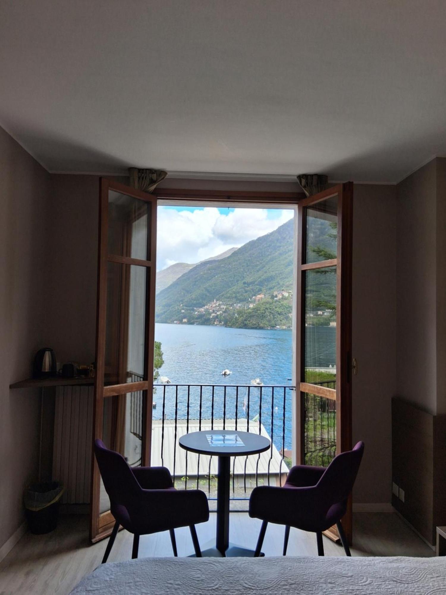 Hotel Ristorante Vapore Faggeto Lario Екстериор снимка