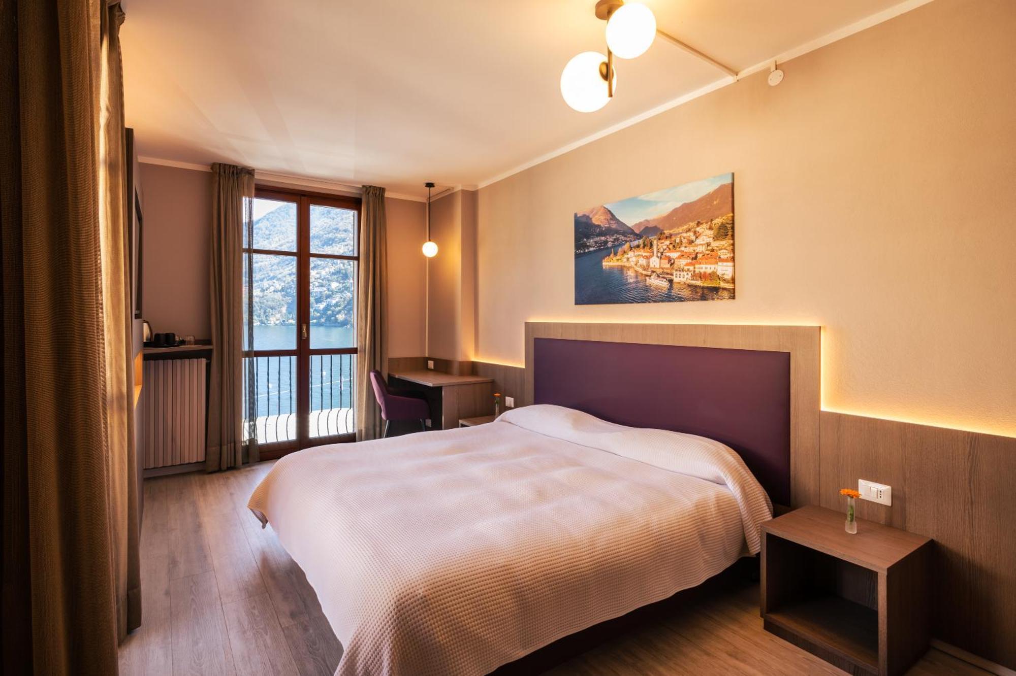 Hotel Ristorante Vapore Faggeto Lario Екстериор снимка